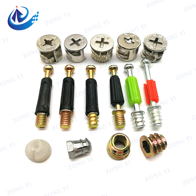 Quid facit Steel aut cadmiae Alloy Mini Fix Cam connectens BOLTS Essential Supellecture Conventus?