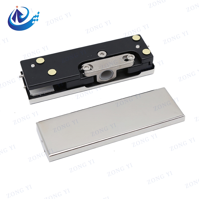 Aluminium vitreum Pivot Door Patch Fitting